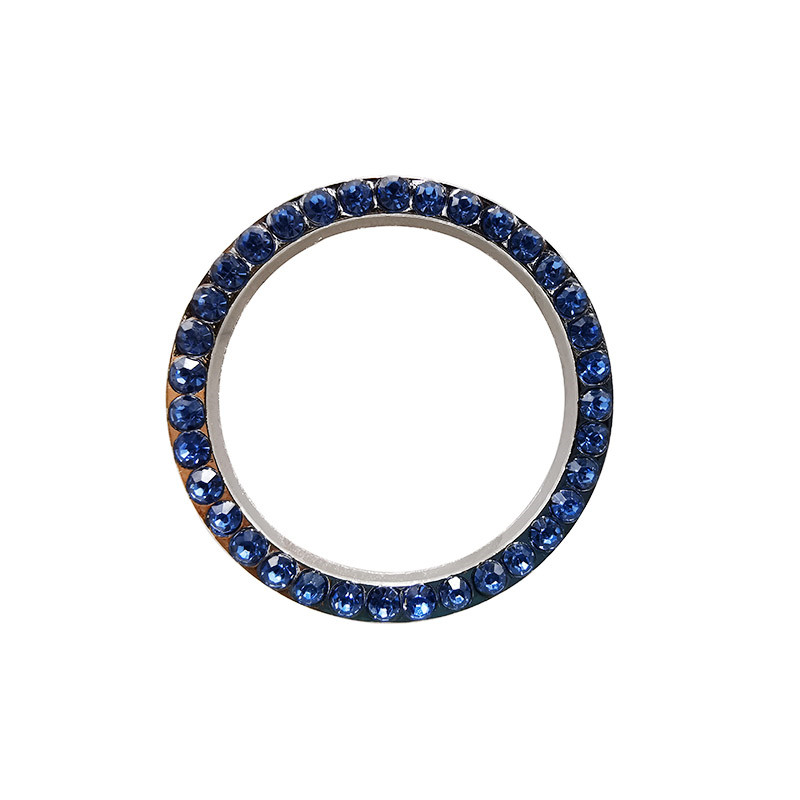 Auto Car Bling Decorative Accessories Automobiles Start Switch Button Decorative Diamond Rhinestone Ring Circle Trim5
